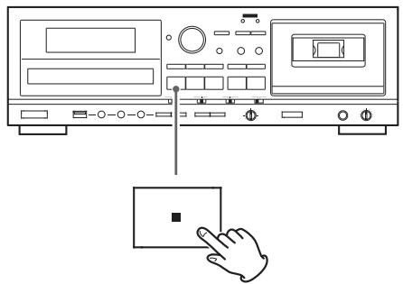 TEAC AD-800-B - Arrêt de la lecture - 1