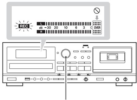 TEAC AD-800-B - (When recording from a tape or an external source) Adjust the recording level. - 1