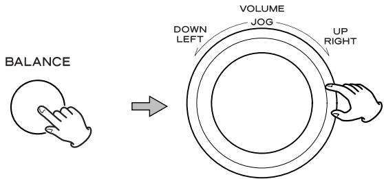TEAC AG-790 - F Einstellen der Balance zwischen den einzelnen Laufsprechersystemen - 1