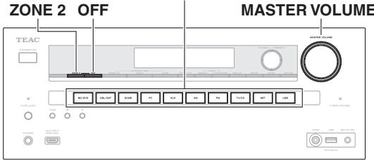 TEAC AGD200 B - ■ Utilisation de l'ampli-tuner AV - 1