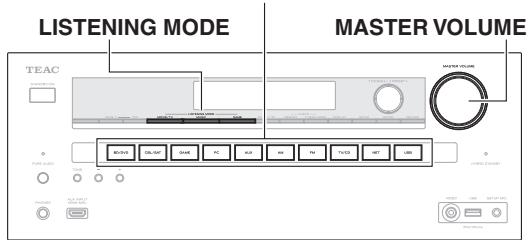 TEAC AGD200 B - ■ Utilisation de l'ampli-tuner AV - 1
