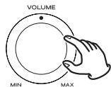 TEAC AH01 S - Reglez le volume. - 4