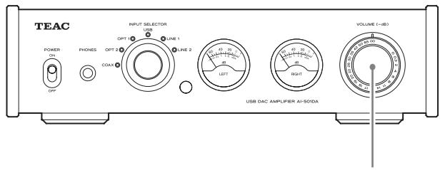 TEAC AI501DA - Ponga el volumen al minimo. - 1