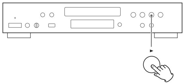 TEAC CD-P650 - Appuyez sur la touche de lecture () - 1