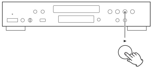 TEAC CD-P650 - Press the Play button () - 1