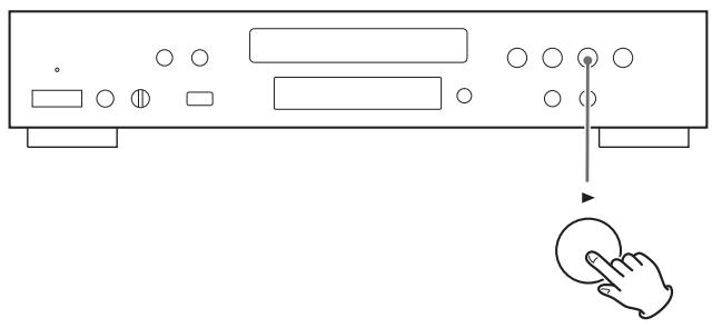 TEAC CD-P650 - Press the Play button () to start playback. - 1