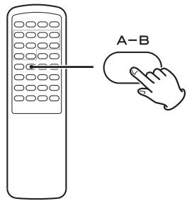 TEAC CD-P650-B - To repeat a designated section (A-B repeat mode) - 1