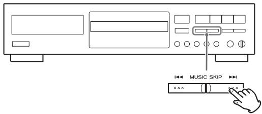 TEAC CD-RW890 - Pour sauter à la piste suivante ou précédente - 2