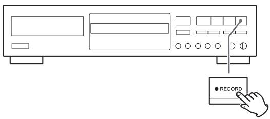 TEAC CD-RW890 - División manual de las pistas - 1