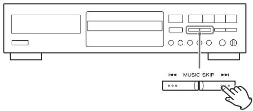 TEAC CD-RW890 - Para efectuar la búsqueda de una parte de una pista - 1