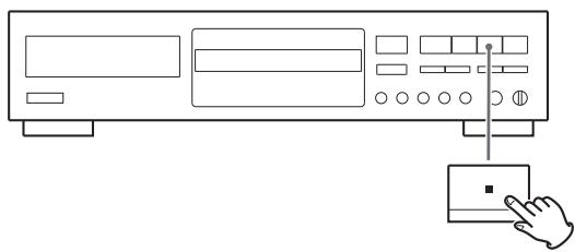 TEAC CD-RW890 - To stop recording - 1