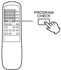 TEAC CD-RW890 - Para verificar elordenprogramado - 1