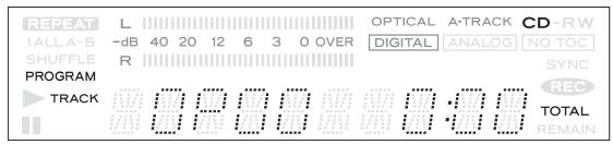 TEAC CD-RW890 - Press the PROGRAM button in the stop mode. - 2