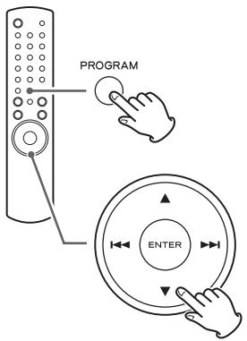 TEAC CR-H500NT - To change or add a track/file to the programme - 1