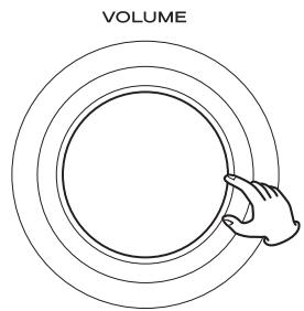 TEAC CR-H500NT - Adjust the volume - 1