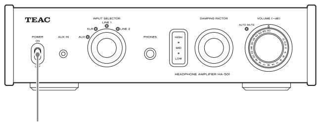 TEAC HA501 - Using the DAMPING FACTOR knob - 3