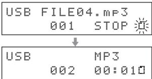 TEAC PD301 - Lancement de la lecture - 1