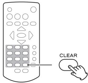 TEAC PD301 - Retrait de toutes les pistes du programme - 1