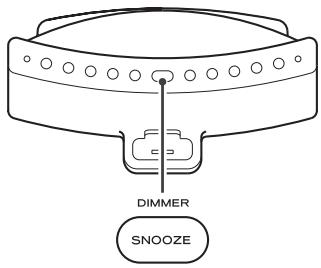 TEAC SR-LX5I - How to use the snooze function - 1