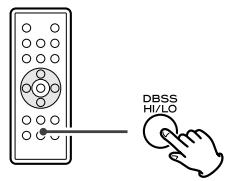 TEAC SR-LX5I - Bass control - 1