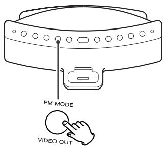 TEAC SR-LX5I - FM MODE button - 1