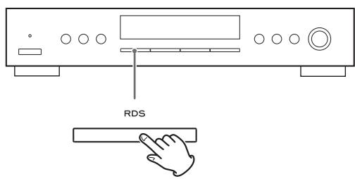 TEAC T-R650 - How to select preset stations - 3