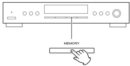 TEAC T-R650 - Presintonización manual - 6