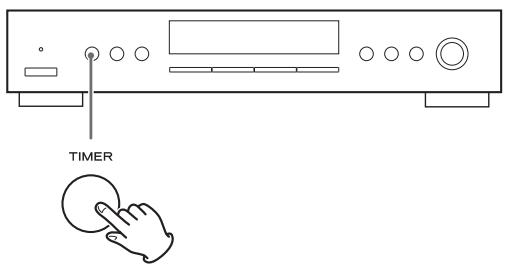 TEAC T-R650 - Deaktivierenden Timerfunktion - 1