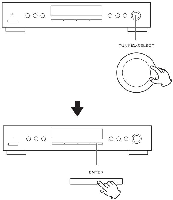 TEAC T-R650 - Press the DAILY button. - 5