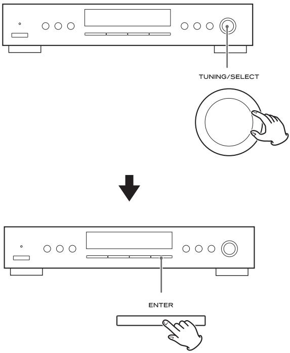TEAC T-R650 - Press the DAILY button. - 2