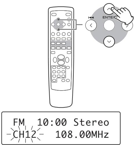TEAC T-R650 - Druk op MEMORY. - 3