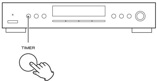 TEAC T-R650 - Para apagar el temporizador - 1