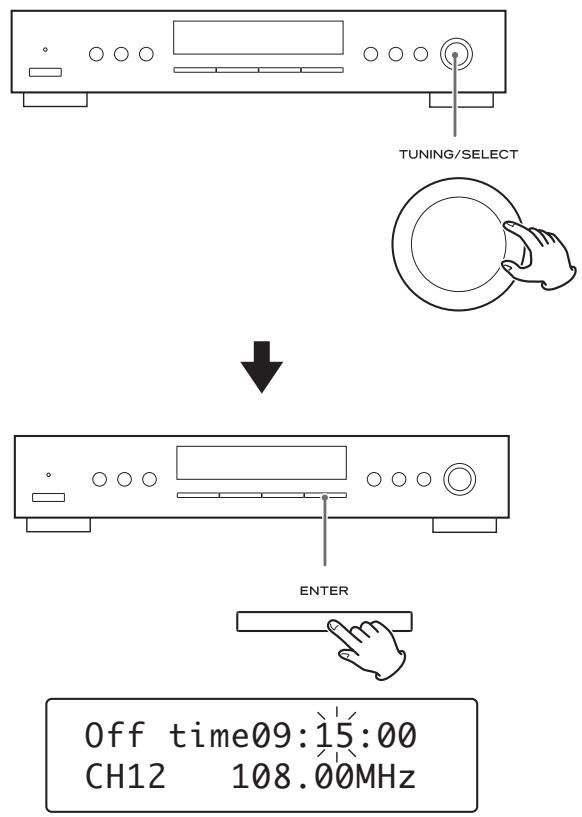 TEAC T-R650 - Press the DAILY button. - 7