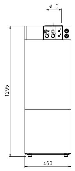 CALORTEC CG 26 - Dimensions - 1