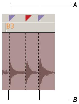 CAKEWALK SONAR 8 - Ajuster les marqueurs de coupe d'un clip groove - 2