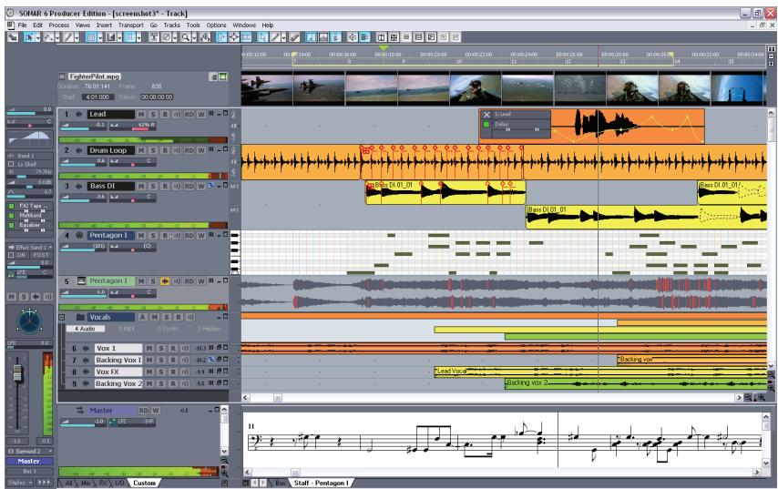 CAKEWALK SONAR 8 - Dispositions - 1