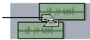 CAKEWALK SONAR 8 - Rogner des clips superposés pour supprimer le chevauchement - 1