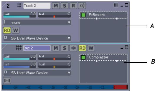 CAKEWALK SONAR 8 - Utilisation des effets en temps réel - 1