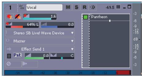 CAKEWALK SONAR 8 - Piste audio - 1
