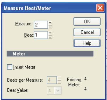 CAKEWALK SONAR 8 - Démonstration de la commande caler la mesure/le temps sur la position de lecture : - 5