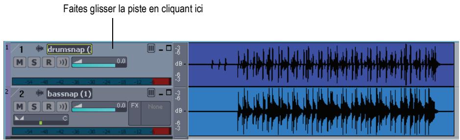 CAKEWALK SONAR 8 - Démonstration de la commande caler la mesure/le temps sur la position de lecture : - 1