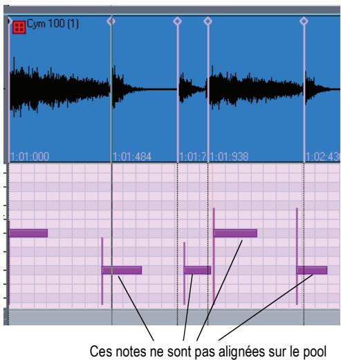 CAKEWALK SONAR 8 - Caler sur les transitoires audio - 2