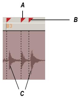 CAKEWALK SONAR 8 - Ajuster les marqueurs de coupe d'un clip groove - 1