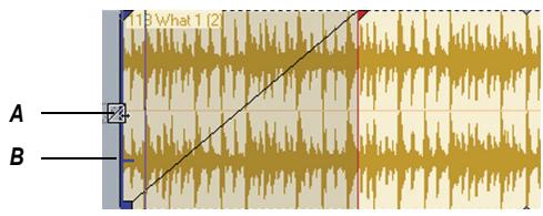 CAKEWALK SONAR 8 - Éditer un fondu d'entrée dans un clip - 1