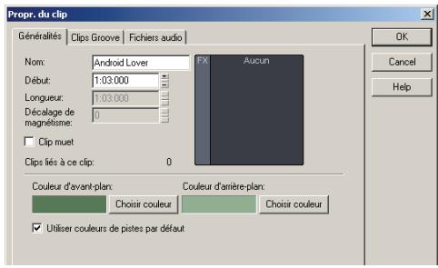 CAKEWALK SONAR 8 - Modifier les noms des clips - 1