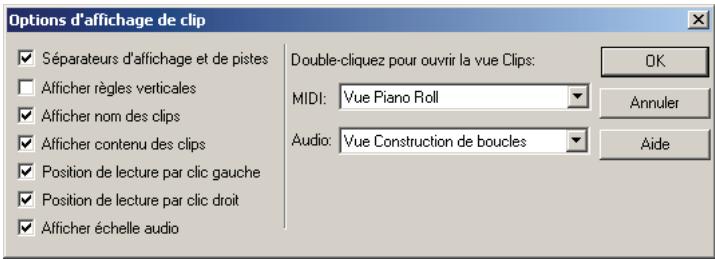 CAKEWALK SONAR 8 - Afficher ou masquer la grille - 1