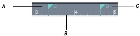 CAKEWALK SONAR 8 - Utilisation des marqueurs de hauteur dans la vue pistes - 1