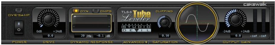 CAKEWALK SONAR 8 - Plug-in TL-64 tube leveler - 1