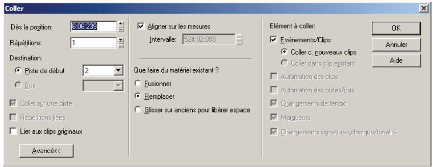 CAKEWALK SONAR 8 - Déplacer des clips par couper-coller - 2