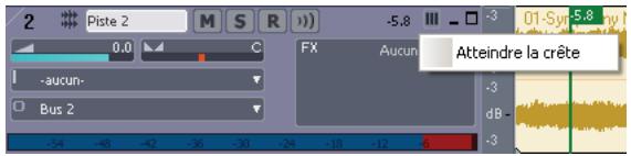 CAKEWALK SONAR 8 - Se placer directement sur un marqueur de crête - 1